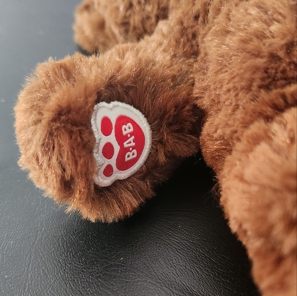 Build A Bear WorkShop St.Louis Cardinals Small Brown Bear 10in 06/18. Blue Eyes - Picture 5 of 11